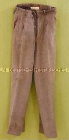 Hose eines Herrenanzuges