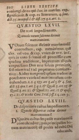 Qvaestio LXVII. De voti impedimento.