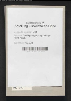Kriegsjahre 1640-1645