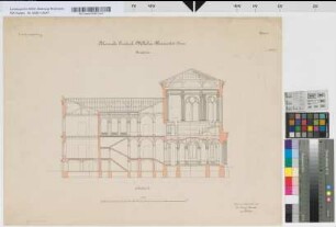 Rheinische Friedrich-Wilhelms-Universität Bonn. Anatomie. Blatt 4. Schnitt a-b.