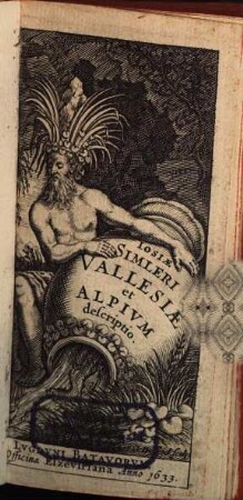 Vallesiae et Alpium descriptio