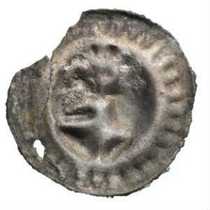 Fundmünze, Hohlpfennig, 1463 - 1468