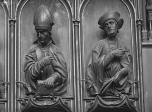 Kirchenvater Ambrosius und Prophet Esdras