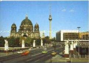 Berliner Dom und Palast der Republik