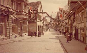 Blick in die Bruchstraße, Richtung Marktplatz. Detmold