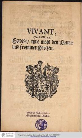 [Wappen des Herzogtums Sachsen-Saalfeld, Holzschnitt]