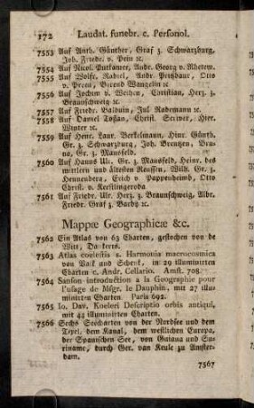 172-174, Mappae Geographicae & c.