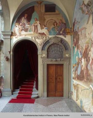 Alessandro de' Medici empfängt von der Republik Florenz die Insignien des Herzogs - Fasti Medicei