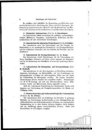 12. Laboratorium für Allgemeine Probierkunst
