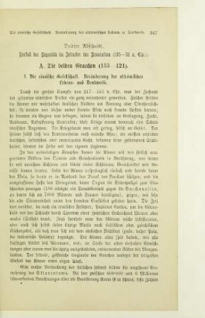 Dritter Abschnitt. Verfall der Republik im Zeitalter der Revolution (133-31 v. Chr.)
