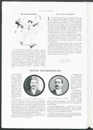 Notas negrólogicás : † Señor Carlos Lhoiry Vernal. - † Señor Bustamante y Alvarez