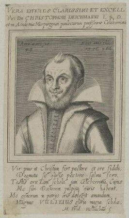 Bildnis des Christophori Deichmanni