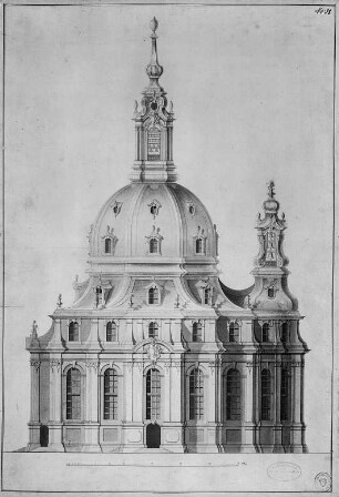 Dresden: Frauenkirche, 1. Projekt