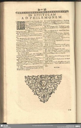 In Epistolae Ad Philemonem