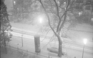 Starker Schneefall