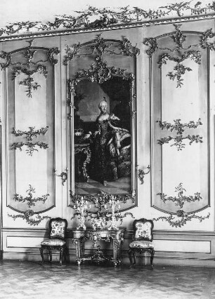 Bildnis der Fürstin Bernhardine Christine Sophie : Gemälde im Grünen Saal der Heidecksburg, Rudolstadt