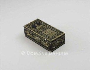 Dose "Königsberger Marzipan" aus der Marzipanfabrik "Kurt Gehlhaar"