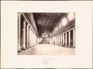 S. Maria Maggiore, Rom: Innenansicht