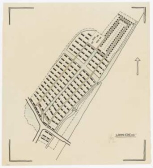 Städtebau Grünkreuz: Lageplan