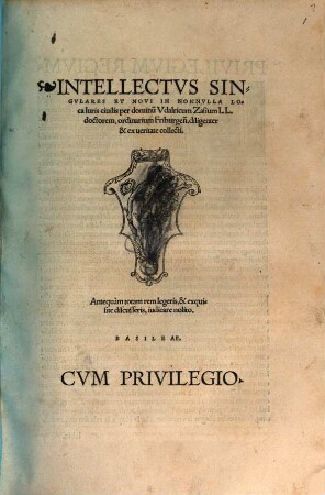 Intellectus singulares et novi in nonnulla loca iuris civilis