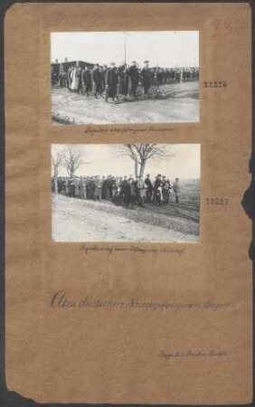 dt. Kriegsgefangenenlager (Begräbnis eines gefangenen Franzosen)