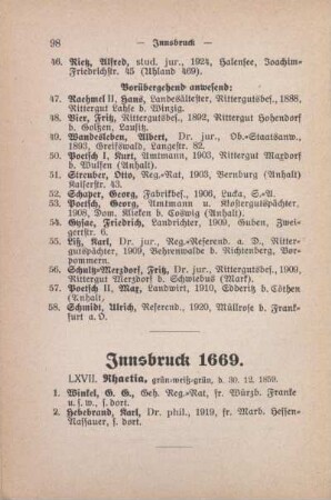 Innsbruck 1669
