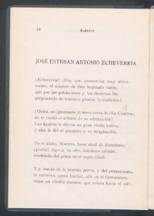 José Esteban Antonio Echeverría