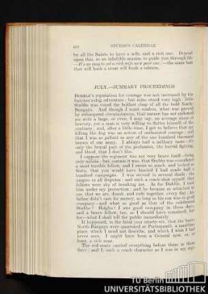 July. - Summary proceedings.