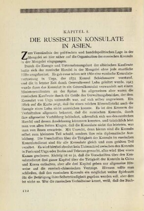 Kapitel 8. Die russischen Konsulate in Asien