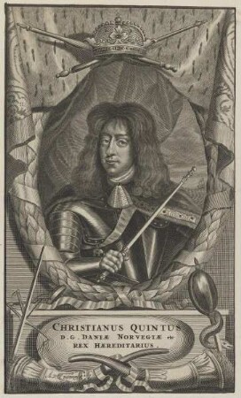 Bildnis des Christianus Quintus Daniae Rex
