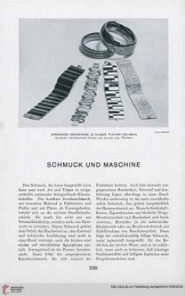 3: Schmuck und Maschine
