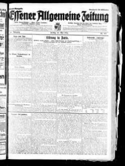 Essener allgemeine Zeitung. 1918-1943