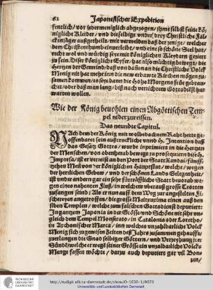 Das neundte Capitul.