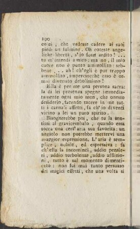 [Lettera XIX. 16 Luglio] (unvollständig)