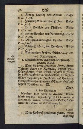 326-346, m. Regierungen