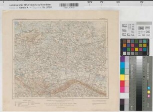 Deutsches Reich Karte des Deutschen Reiches Nr. 284 Lübbecke 1904 1 : 100 000 28 x 34 Kartographische Abteilung der Preußischen Landesaufnahme Benkhausen