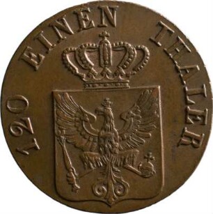 Münze, 3 Pfennig, 1828