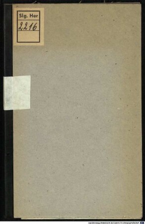 Der Zigeuner : lokales Lebensbild mit Gesang in zwei Acten ; mit einem colorirten Bilde