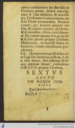 Sextus Locus