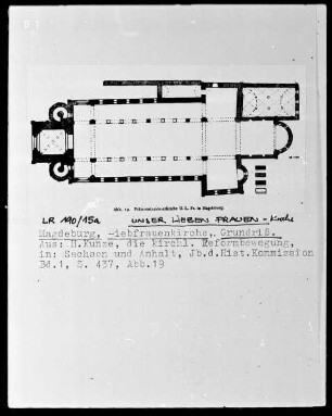 Magdeburg, ehemaliges Prämonstratenser-Chorherren-Stift, sogenanntes Kloster Unser Lieben Frauen, Klosterkirche