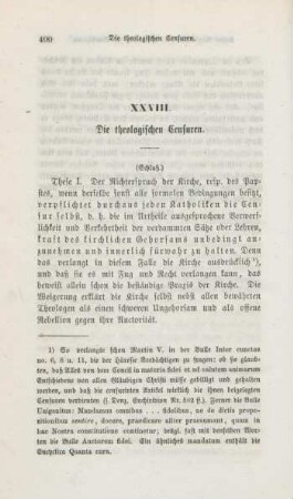 400-421 Die theologischen Censuren : zweiter Artikel