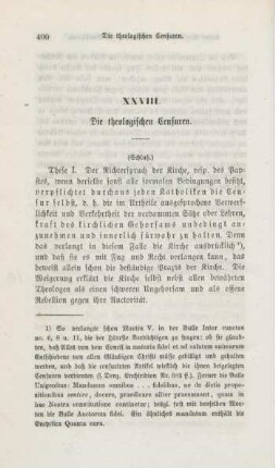 400-421 Die theologischen Censuren : zweiter Artikel