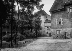 Labiau, Burg : Labiau (Polessk/Russland). Burg. Hofansicht