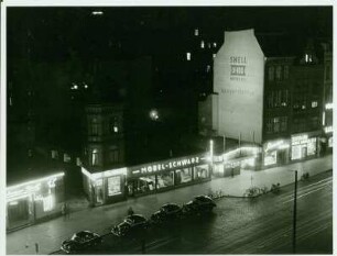 Hamburg-St. Pauli. Die Reeperbahn bei Nacht