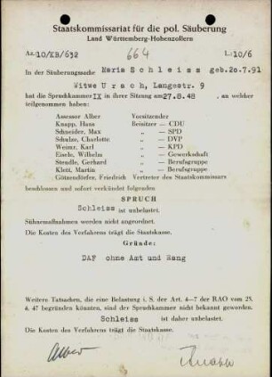 Schleiss, Maria