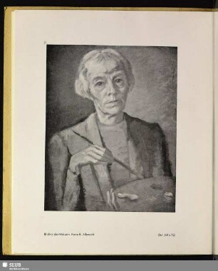 Bildnis der Malerin Anne R. Albrecht