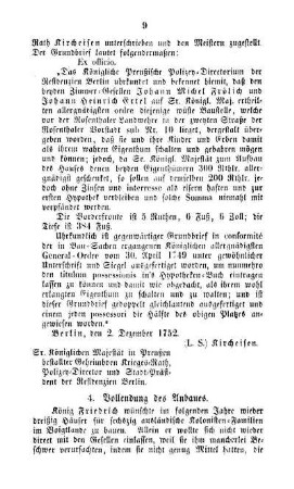 4. Vollendung des Anbaues