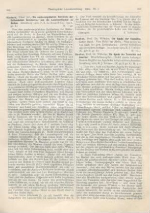 206-207 [Rezension] Bacher, Wilhelm, Die Agada der Tannaiten. 1. Bd.: Von Hillel bis Akiba. 2., verb. u. verm. Aufl