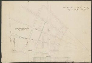 Situations-Plan eines Theils der Residenz