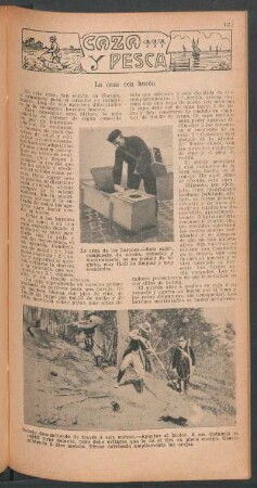 La caza con hurón : Caza y pesca